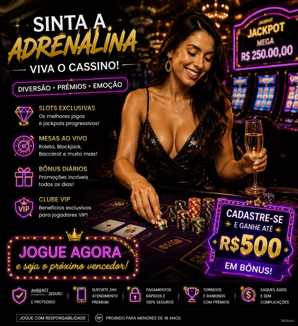 Cashback semanal 36tbet